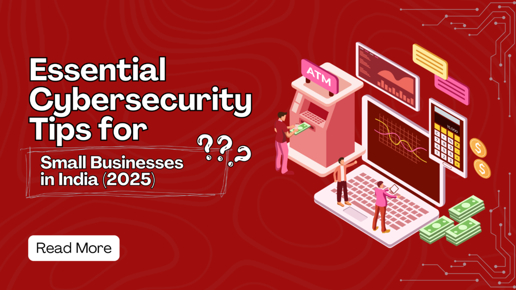 Indian small business owner reviewing cybersecurity checklist