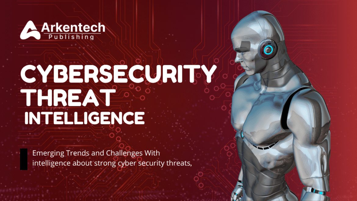 Cybersecurity concept showing data protection shield and digital threat intelligence network.