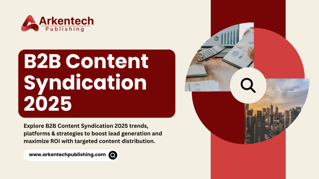 B2B Content Syndication 2025 strategy infographic