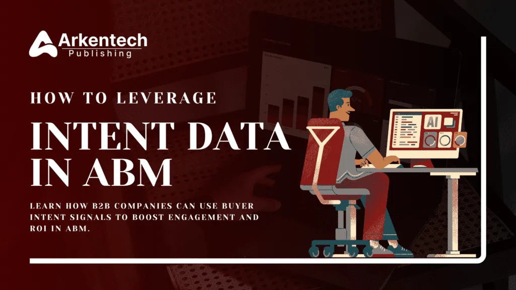 Marketer analyzing intent data in ABM strategy