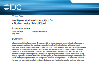 Intelligent Workload Portability for a Modern, Agile Hybrid Cloud
