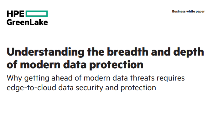 Understanding the breadth and depth of modern data protection